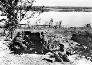 Cadvances: Position of German infantrymen on the Volga
