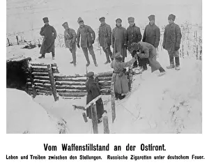 Bartering: Between the positions at the Eastern front, 1918