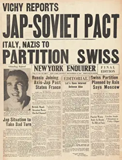 Enquirer: Possible Japanese Soviet Pact