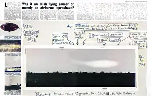 Leprechaun: Possible UFO sighting in Ireland