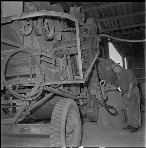 Volatile: Post-harvest line, thresher MAR 90