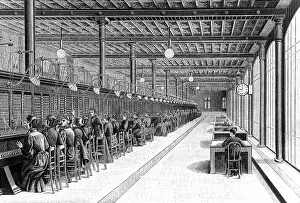 Switchboards: post / mail, telephone, switchboard, telephone