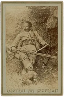 Mortem: Post mortem portrait of a brigand