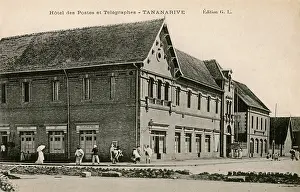 Postal: Post office in Antananarivo, Madagascar