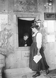 Dispatches: Post office counter in the Alps, 1904