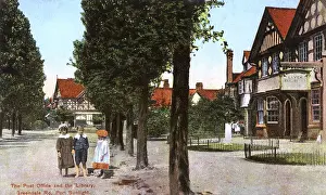 Leverhulme: The Post Office and Library, Greendale Road, Port Sunlight