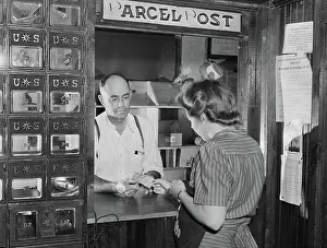 Transactions: post office - mail - postal service - occupations