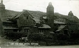Bude: Post Office, Tintagel, Cornwall