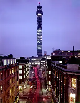 Nagele: Post Office Tower at Night, London