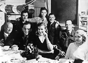 Fraternization: Post-war era - birthday celebration in British zone
