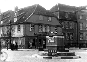 Celle: Post-war era - British traffic control posts in Celle