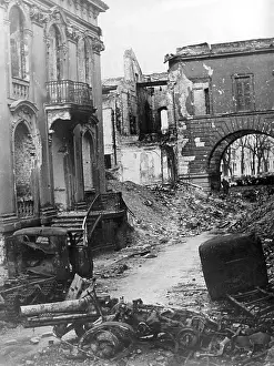 Oberwallstrasse: Post-war era - destructions in Berlin