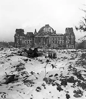 Stubs: Post-war era - destructions in Berlin