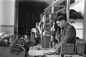 Tissues: Post-war era - processing of Wehrmacht uniforms
