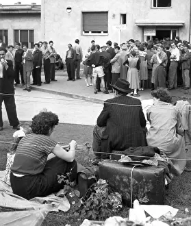 Marienfelde: Post-war era - refugee camp