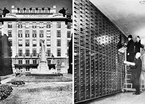 Savings: Postal Savings Office in Vienna, 1943