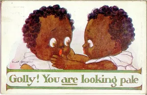 Spurgin: Postcard, Two black children