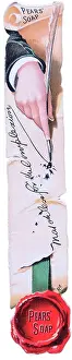 Bookmark: Postcard - Bookmark - Pears Soap