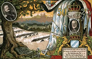 Bamberg: Postcard celebrating the 50th Anniversary of the 1st Royal B
