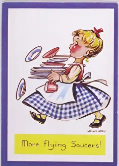 Ufos: Postcard, More Flying Saucers!