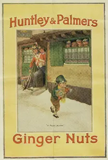 Huntly: Postcard - Huntly and Palmers Ginger Nuts