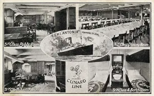 Antonia: Postcard of the RMS Antonia