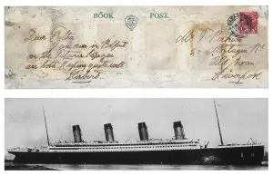 Brief: POSTCARD FROM TITANIC