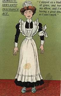 X100779: Postcards - 1907, humorous, postcard, graphic