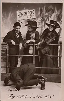 X100498: Postcards - 1910, humorous, postcard, north