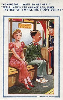 Bamforth: Postcards - 1920's, humorous, comic, postcard