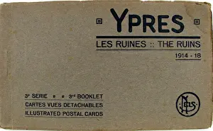 Commemorativeart: Ten postcards Ypres - The Ruins