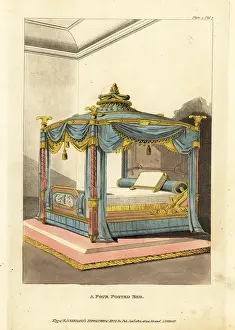 Cornices: A Four Posted Bed, 1812