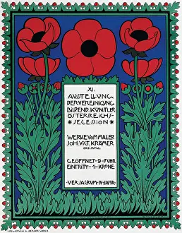 Kraemer: Poster for the 11th exhibition of the Secession