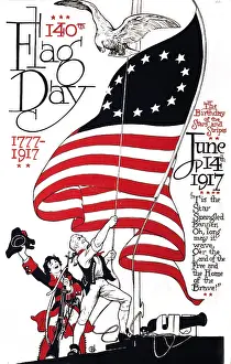 140th: Poster for 140th flag day, 1777-1917, the ?