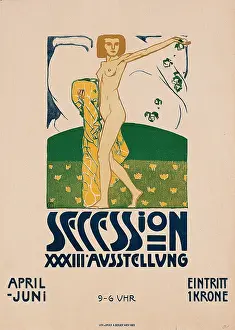 33rd: Poster: 33rd exhibition of the Secession