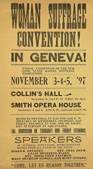 Broadsides: Poster advertising the 1897 New York State ?