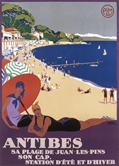Pins: Poster advertising Antibes