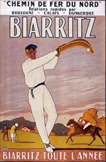 Biarritz: Poster advertising Biarritz