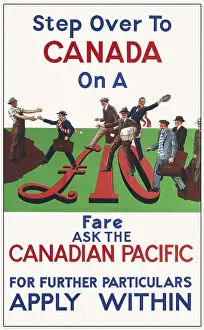 Generous: Poster advertising Canadian Pacific