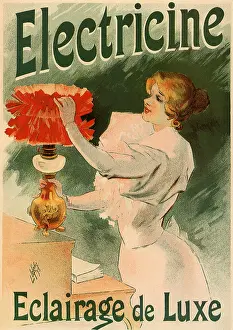 Lucien: Poster Advertisement for Electric Lamps
