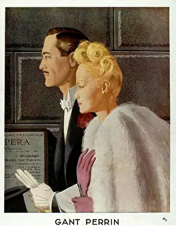 Gant: Poster advertising Gant Perrin