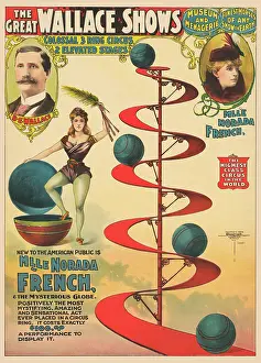 Twisted: Poster advertising The Great Wallace Shows circus