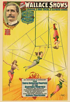 Accuracy: Poster advertising The Great Wallace Shows circus