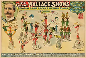 Accuracy: Poster advertising The Great Wallace Shows circus