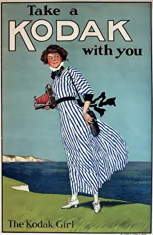Onslow Auctions Limited: Poster advertising Kodak cameras