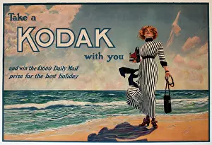 Onslow Auctions Limited: Poster advertising Kodak cameras