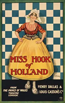 Grattan: Poster advertising Miss Hook of Holland