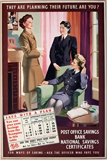 Certificates: Poster advertising National Savings