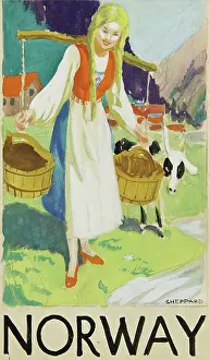 Sheppard: Poster advertising Norway