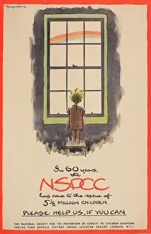 Benevolence: Poster advertising the NSPCC